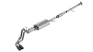 Borla S-Type Cat-Back Exhaust System for 23-25 Chevrolet Colorado, 23-25 GMC Canyon 140943BC