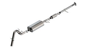 Borla S-Type Cat-Back Exhaust System for 23-25 GMC Canyon, 23-25 Chevrolet Colorado 140944