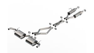 Borla S-Type Cat-Back Exhaust System for 22-25 Jeep Grand Cherokee, 22-25 Jeep Grand Cherokee L 140955