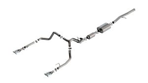 Borla S-Type Cat-Back Exhaust System for 24-25 GMC Sierra 1500, 24-25 Chevrolet Silverado 1500 140995