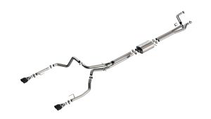 Borla S-Type Cat-Back Exhaust System for 24-25 GMC Sierra 1500, 24-25 Chevrolet Silverado 1500 141000BC