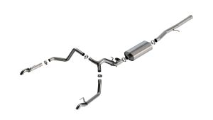 Borla Touring Cat-Back Exhaust System for 24-25 GMC Sierra 1500, 24-25 Chevrolet Silverado 1500 141002