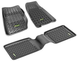 Quadratec Ultimate All Weather Floor Liner Kit for 84-01 Jeep Cherokee XJ 14254-7093