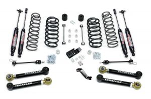 TeraFlex 4" Performance Suspension System With Shocks For 1997-06 Jeep Wrangler TJ & Unlimited 1456432