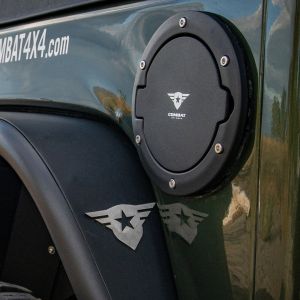 Combat Off Road Fuel Door Cover for 07-18 Jeep Wrangler JK, JKU 15-1070