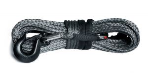 Rugged Ridge 23/64" X 100' Dark Gray Synthetic Winch Line With 16,550 Lbs Breaking Strength 15102.14