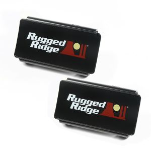 Rugged Ridge 6" LED Light Cover Kit In Black 15210.47