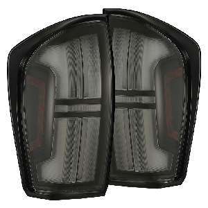 AlphaRex Prismatic LED Taillights Alpha-Black for 16-23 Toyota Tacoma 680092