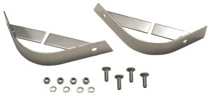 Kentrol Stainless Steel Rear Body Corner for 87-95 Jeep Wrangler YJ 30435