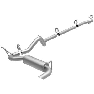 Magnaflow Performance Stainless Steel Cat Back Exhaust System For 2007-11 Jeep Wrangler JK Unlimited 4 Door With 3.8L 16391