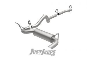 Magnaflow Performance Stainless Steel Cat Back Exhaust System For 2007-11 Jeep Wrangler JK 2 Door With 3.8L 16393