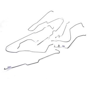 Omix-ADA Brake Line Set Steel For 1981-86 CJ7 Without Power Front Disc Brakes No Automatic 16737.44