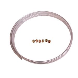 Omix-ADA Brake or Fuel Line Universal Steel 3/8" Coil With 6 Fittings (25 ft) 16737.83