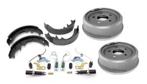 Omix-ADA Brake Kit For Rear Dana 35 With 9 X 2.5" Drums For 1990-06 Jeep Wrangler YJ, TJ, Cherokee XJ & 1993-98 Grand Cherokee ZJ (Includes Drum, Shoes and Drum Hardware Kit) 16766.01