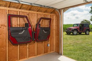Quadratec Door Storage Hanger for 76-20+ Jeep Wrangler, Gladiator, & CJ 12020-5000