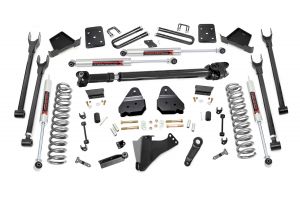 Rough Country 6 Inch Lift Kit 4-Link No OVLD M1 For 17-22 Ford F-250/F-350 Super Duty 52641