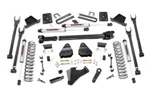 Rough Country 6 Inch Lift Kit 4-Link No OVLD D/S V2 For 17-22 Ford F-250/F-350 Super Duty 52671