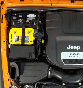 Mountain Off Road Dual Battery Tray For 2012-18 Jeep Wrangler JK 2 Door & Unlimited 4 Door Models JKDBT12