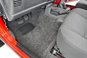 Bedrug Carpeted Front Floor Covering for 97-06 Jeep Wrangler TJ & Unlimited BRTJ97-