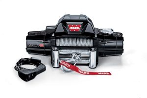 WARN ZEON 12 Winch With 80' Wire Rope & Roller Fairlead 89120