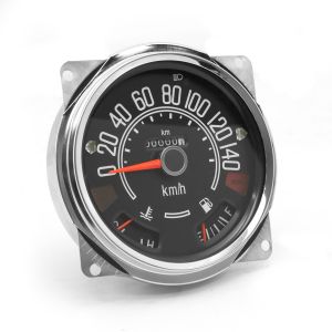 Omix-ADA Speedometer Assembly For 1980-86 CJ Series OE Style With Fuel & Temp Guages 0-140 KPH 17205.03