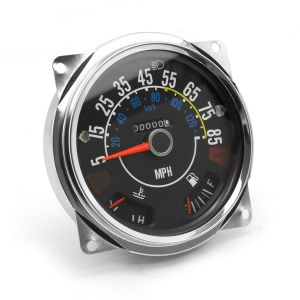 Omix-ADA Speedometer Assembly For 1980-86 CJ Series OE Style With Fuel & Temp Guages 5-85 Miles 17206.05