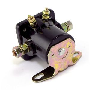 Omix-ADA Starter Solenoid For 1980-87 Jeep CJ Series & Wrangler YJ With 6 Cyl or 8 Cyl Engine & Standard Transmission (4 Terminal) 17230.03