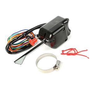 Omix-ADA Black Turn Signal Switch Kit Includes Wiring Harness & Built" Flasher For 1946-71 Willys & CJ Series 17232.03