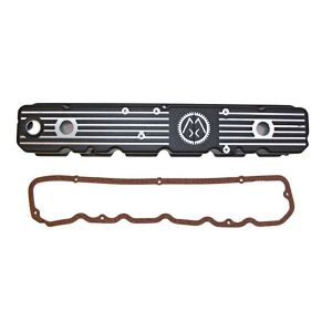 Omix-ADA Valve Cover For 1981-86 Jeep CJ Series With 6 Cyl With "Omix" Logo (Aluminum Replacement for Plastic Original) 17401.07