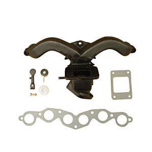 Omix-ADA Exhaust Manifold Kit For 1941-68 Jeep M & CJ Series With 134 L-Head With Gasket 17622.01