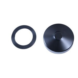 Omix-ADA Fuel Cap For 1946-71 Jeep CJ Series Black With Check Valve 17726.03
