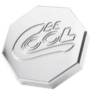 Be Cool Octagonal Billet Aluminum Radiator Cap in Polished Finish 71002