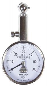Auto Meter Autometer Tire Pressure Gauge 0-60 PSI Mechanical 2343