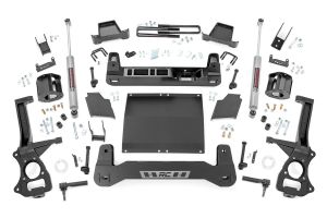 Rough Country 4 Inch Lift Kit Diesel For 2019-2024 Chevy Silverado & GMC Sierra 1500 4WD 27531D