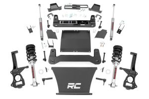 Rough Country 6 Inch Lift Kit N3 Struts For 2019-2024 & Classic GMC Sierra 1500 2WD/4WD 22932