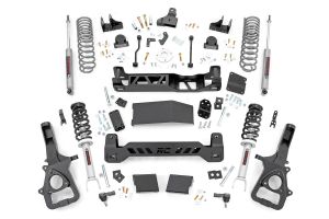Rough Country 6 Inch Lift Kit 22XL N3 Struts Dual Rate Coils For 19-24 Ram 1500 4WD 33931