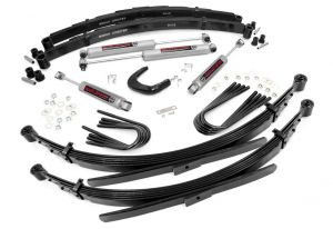 Rough Country 4 Inch Lift Kit 52 Inch Rear Springs Chevy/GMC 3/4-Ton Suburban/C25/K25 Truck (73-76)73-76 19630