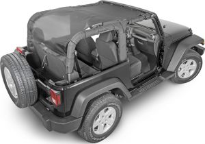 SpiderWebShade Long Top for 07-18 Jeep Wrangler JK 2 Door JK2D-LONG-