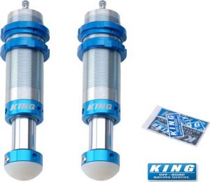 King Off Road Racing Shocks Front Hydraulic Bump Stops for 07-18 Jeep Wrangler JK, JKU 20001-150