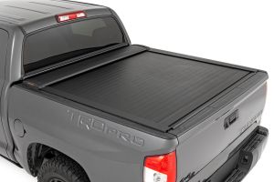 Rough Country Retractable Bed Cover 5'7" Bed For 2007-2021 Toyota Tundra 2WD/4WD 46414550