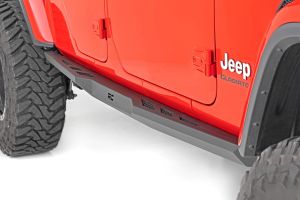 Rough Country Rock sliders Heavy Duty For 2020+ Jeep Gladiator JT 90802