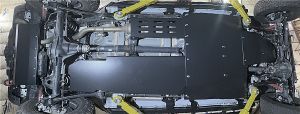 Rock Hard 4X4 Complete Bellypan Skid Plate System with Dual Crossmembers for 20-23 Jeep Wrangler Unlimited 4-Door JL with EcoDiesel RH-90566