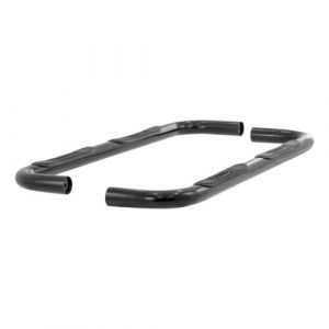Aries Automotive 3" Round Side Bars In Semi Gloss Black For 1999-04 Jeep Grand Cherokee WJ Models 201001