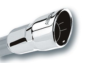 Borla Universal Exhaust Tip T-304 Stainless Steel 2.25" Inlet - Single Round 20237