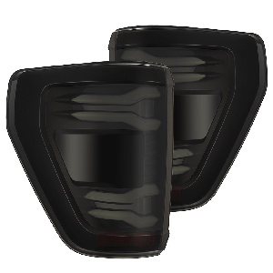 AlphaRex LED Taillights Black for 21-23 Ford F-150 653040