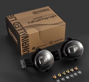 AlphaRex DoubleTap Dual Color LED Projector Fog Lights for 02-08 Dodge Ram 1500, 03-08 Dodge Ram 2500, 03-08 Dodge Ram 3500, 04-06 Dodge Durango 210005