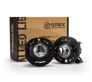 AlphaRex DoubleTap Dual Color LED Projector Fog Lights for 11-16 Chrysler 200, 11-23 Chrysler 300, 17-20 Chrysler Pacifica, 2020 Chrysler Voyager, 2007 Chevrolet Avalanche 210006