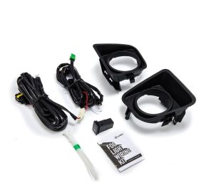 AlphaRex DoubleTap Dual Color Fog Light Bezel Kit for 2010 Toyota 4Runner, 14-21 Toyota Tundra 211004