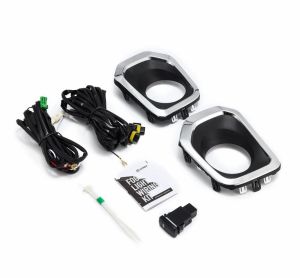 AlphaRex DoubleTap Dual Color Fog Light Bezel Kit for 16-23 Toyota Tacoma 211006