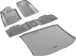Quadratec Ultimate All Weather Floor Liner Triple Combo for 11-21 Jeep Grand Cherokee WK2 14254WK2-